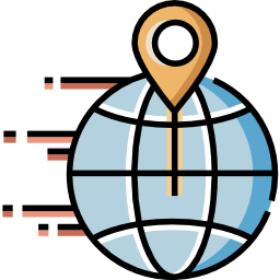 globe-raster icoon