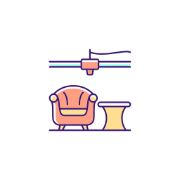 3d furniture icon