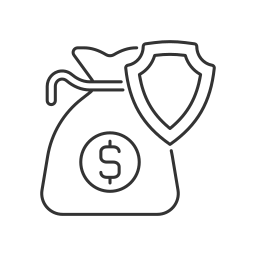 Savings insurance icon