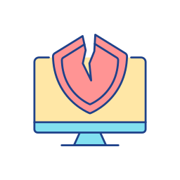 Software vulnerability icon