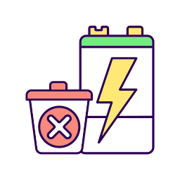 Electronic waste icon