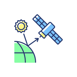 Space technology icon