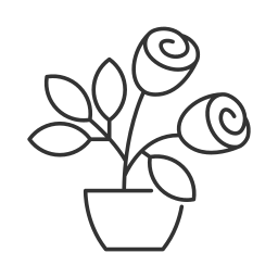 Домашнее растение иконка