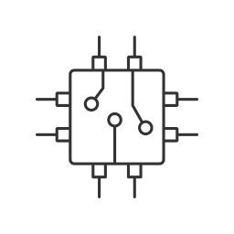 processeur Icône