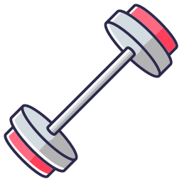 Gym equipment icon