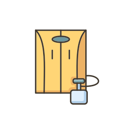 tragbare sauna icon