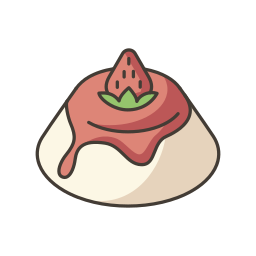 Panna cotta icon