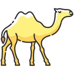 Desert animal icon