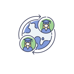 Exchange program icon