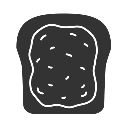 Toast bread icon