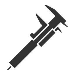 Vernier caliper icon