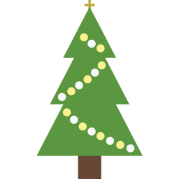 kerstboom icoon
