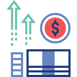 le revenu Icône