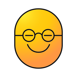 Bespectacled icon