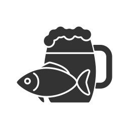 pesce salato icona