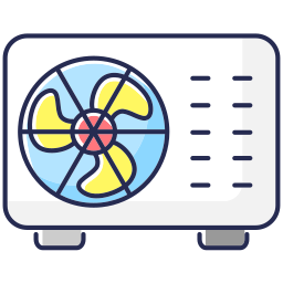 split-airconditioner icoon