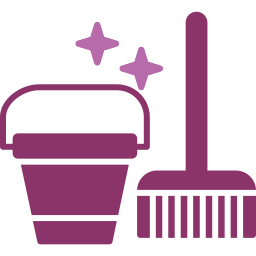 Cleaning tools icon