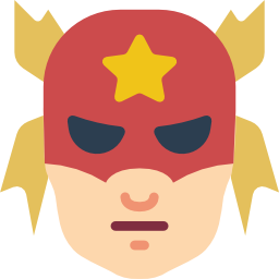 Супергерой иконка