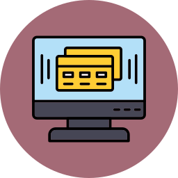 Online payment icon