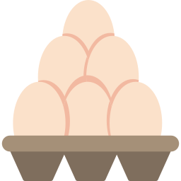 caixa de ovos Ícone
