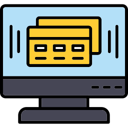 Online payment icon