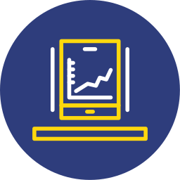 Line chart icon