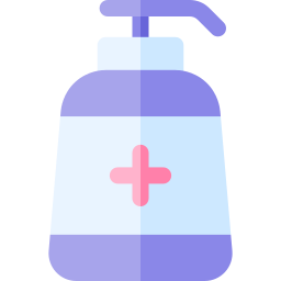 Hand sanitizer icon