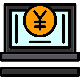 segno di yen icona