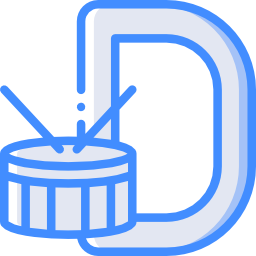 文字d icon