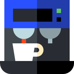 Coffee machine icon