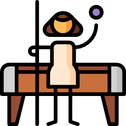 tavolo da biliardo icona