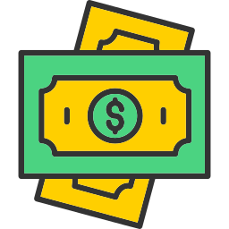 Dollar note icon