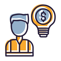 Business idea icon