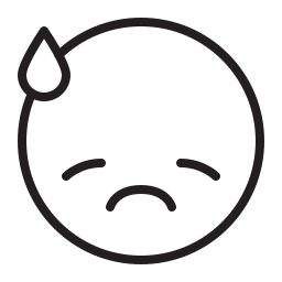 Sad icon