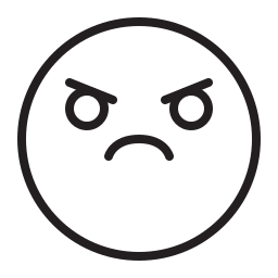 Angry icon