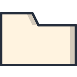 carpeta icono