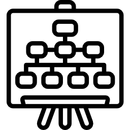 diagramma di flusso icona