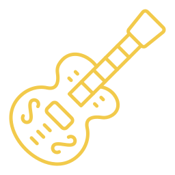 guitarra icono