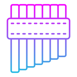 Pan flute icon