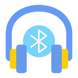 bluetooth-hoofdtelefoon icoon
