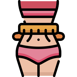 Weight lose icon
