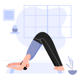 ardha pincha mayurasana icon