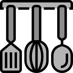 Kitchen utensils icon