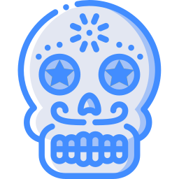 crâne mexicain Icône