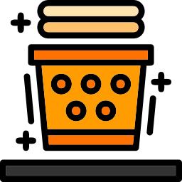 Laundry basket icon