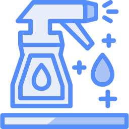 Cleaning spray icon