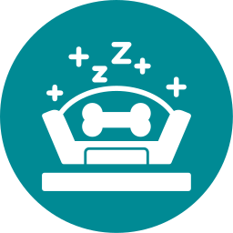 Pet bed icon