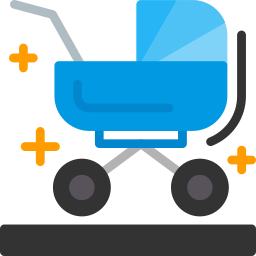 kinderwagen icon