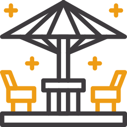 Patio furniture icon