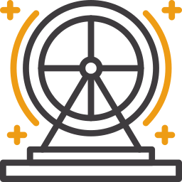 rueda de hamster icono